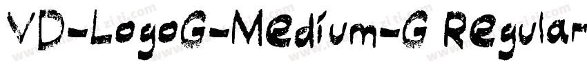 VD-LogoG-Medium-G Regular字体转换